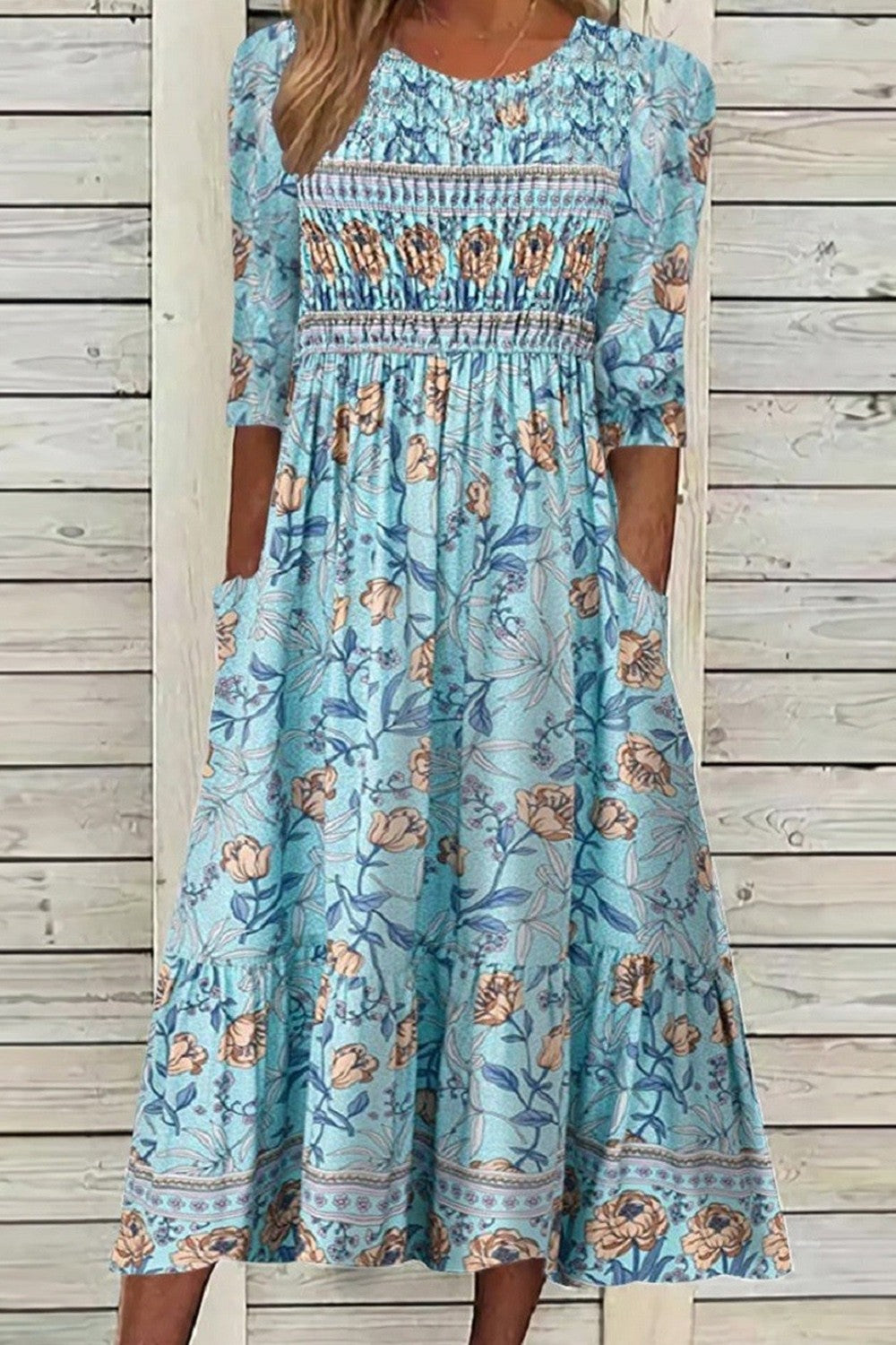 Florencia | Robe légère à motif floral