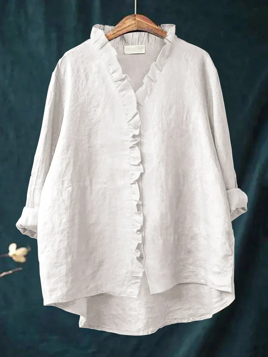 Lily - Blouse Légère à Volants
