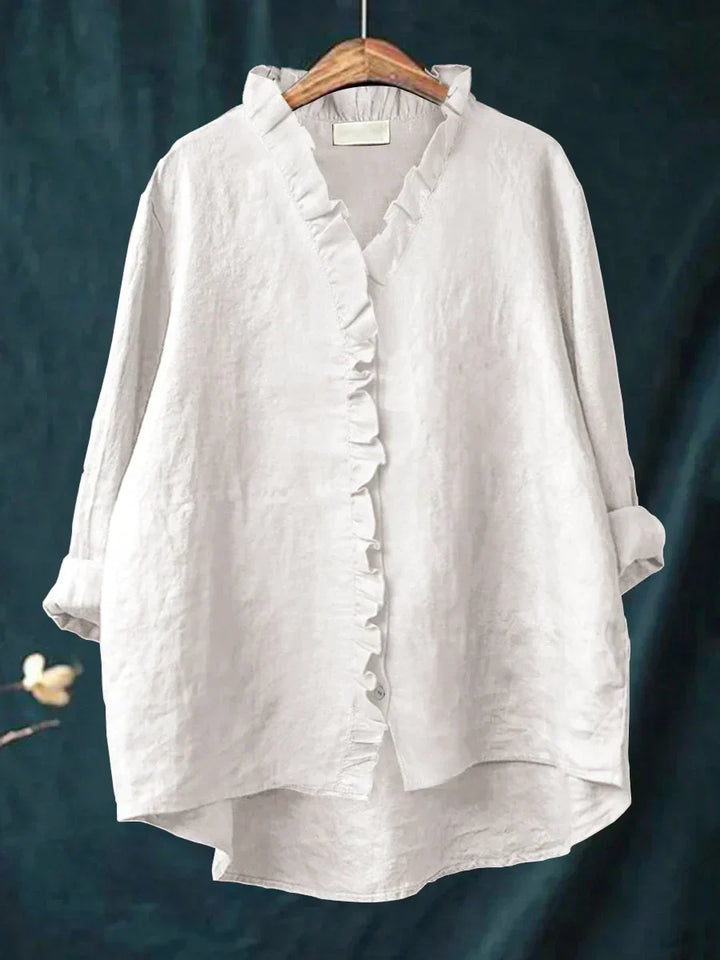 Lily - Blouse Légère à Volants