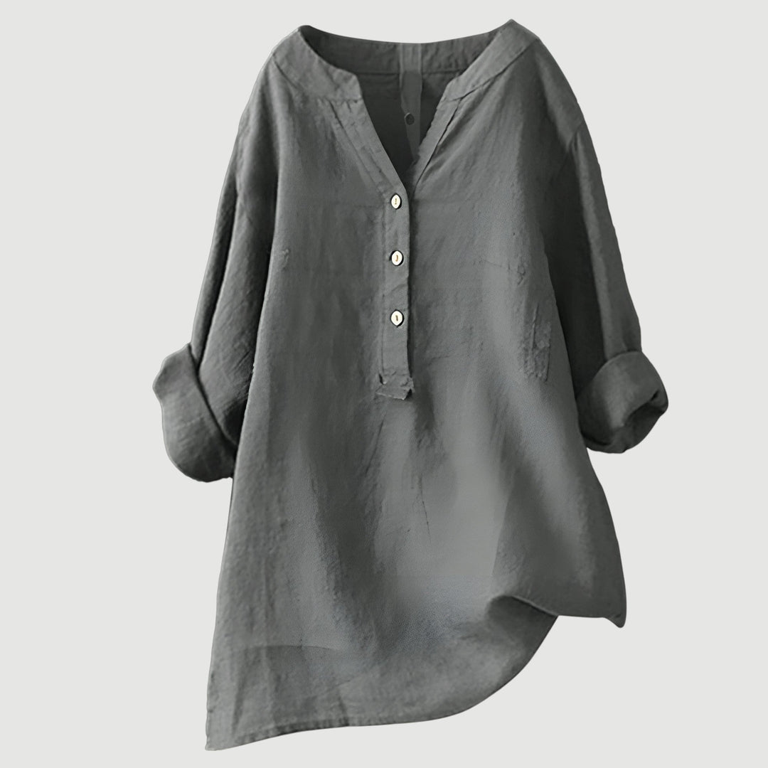 Isabeau | Blouse en lin légère et confortable pour femme
