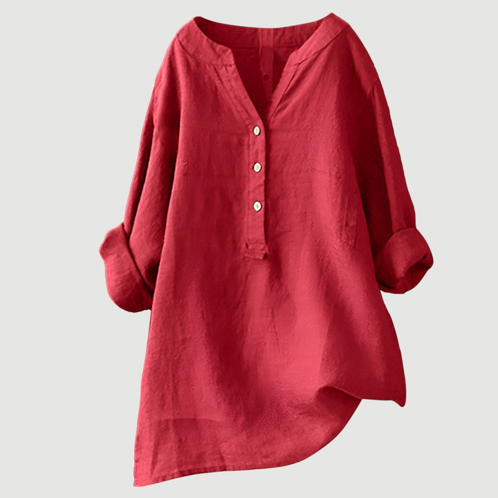 Isabeau | Blouse en lin légère et confortable pour femme