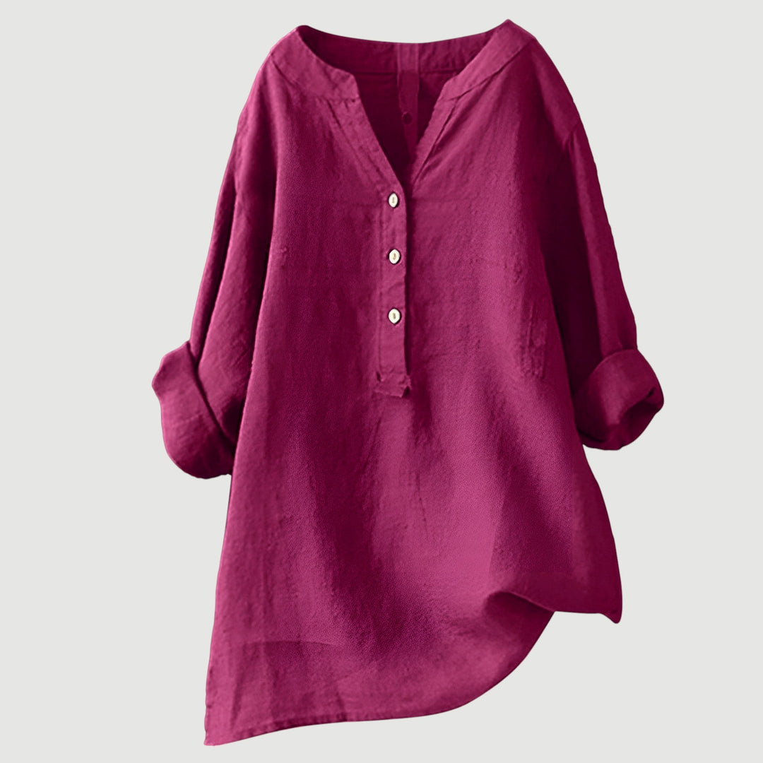 Isabeau | Blouse en lin légère et confortable pour femme