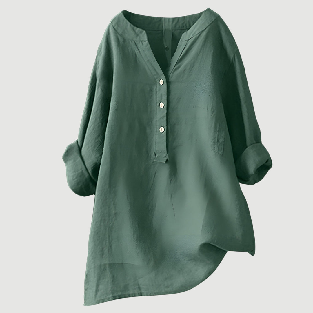 Isabeau | Blouse en lin légère et confortable pour femme