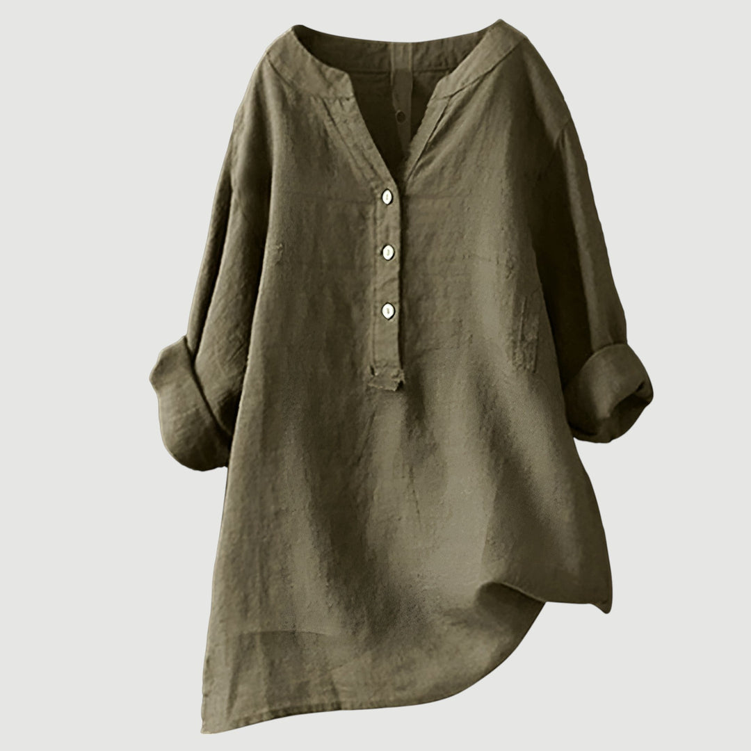 Isabeau | Blouse en lin légère et confortable pour femme