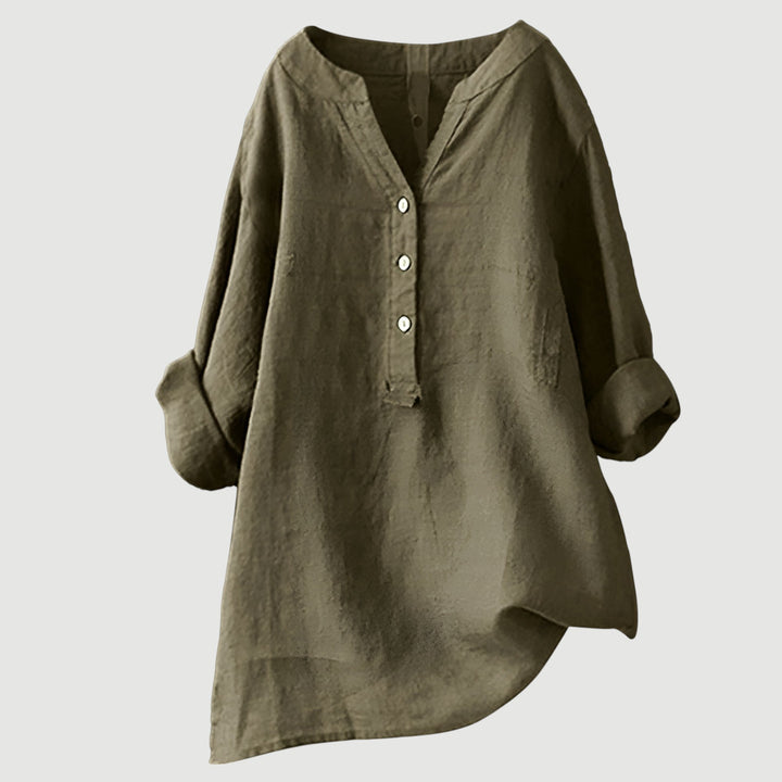 Isabeau | Blouse en lin légère et confortable pour femme