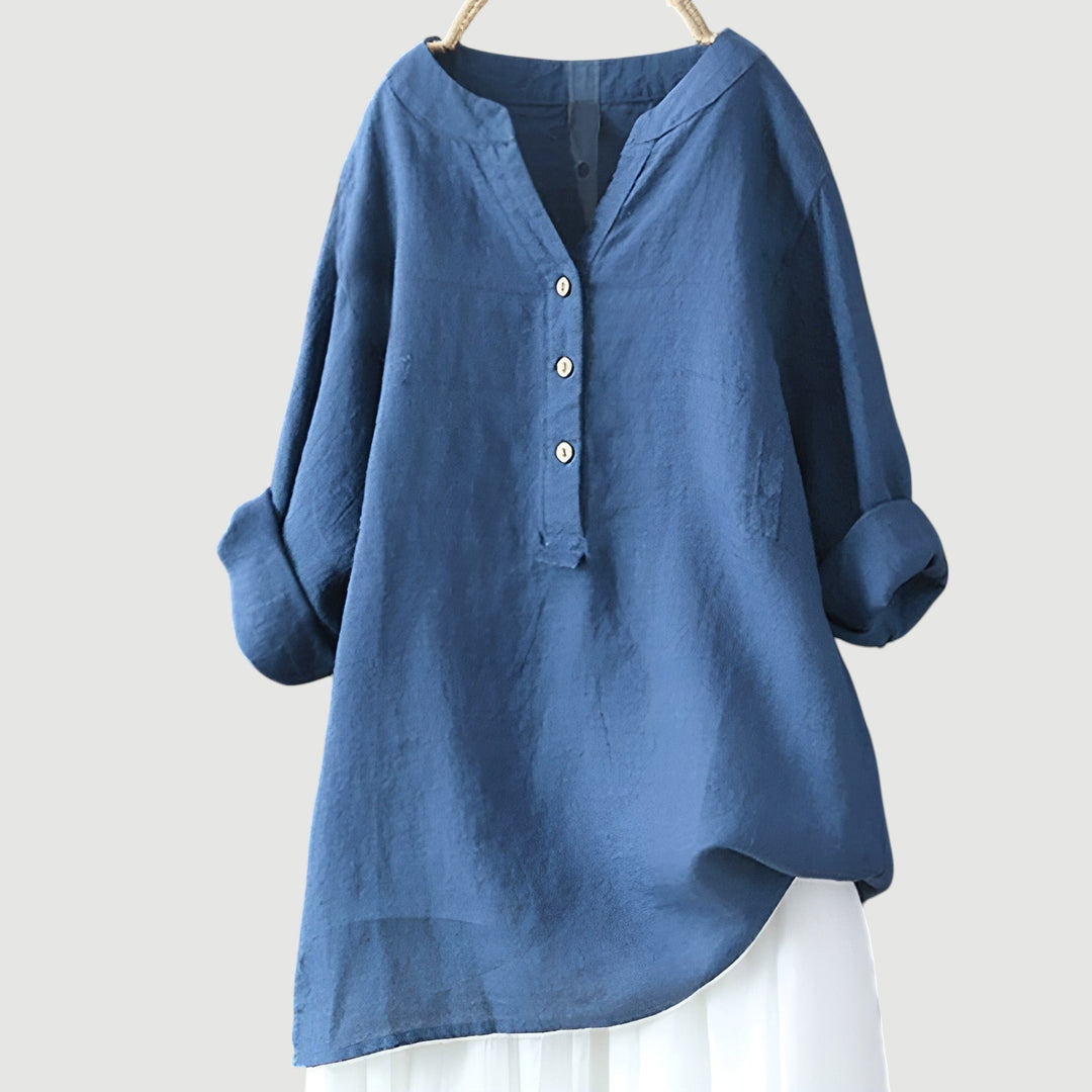 Isabeau | Blouse en lin légère et confortable pour femme