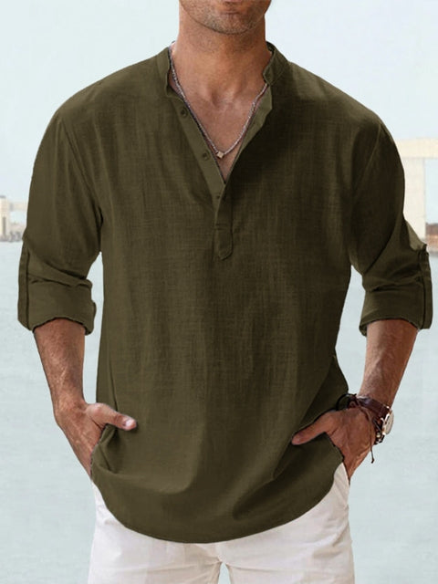 Hugo - Chemise en lin respirant