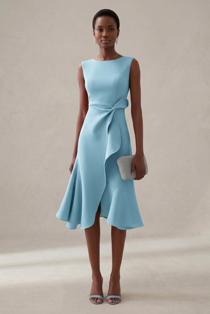 Darlene | Sophisticated Midi Robe