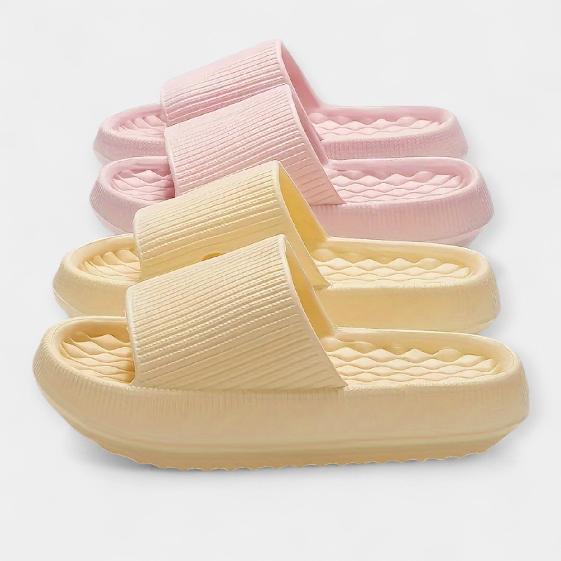 Sandale de Vară Slip-On cu Talpă Groasă