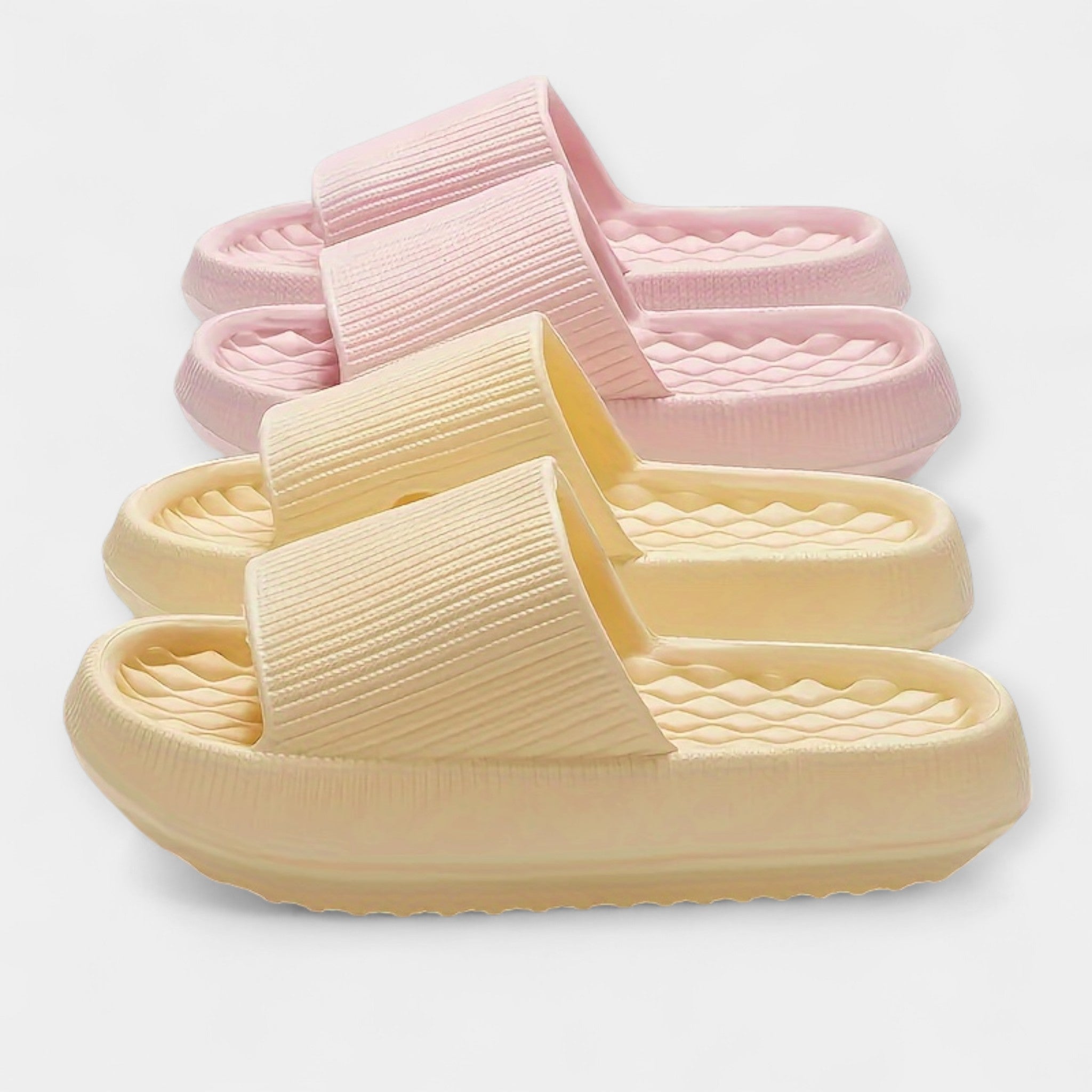 Sandale de Vară Slip-On cu Talpă Groasă
