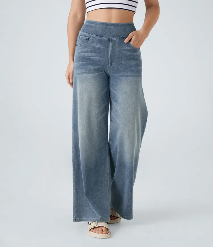 Camille | Jean Taille Haute Confortable