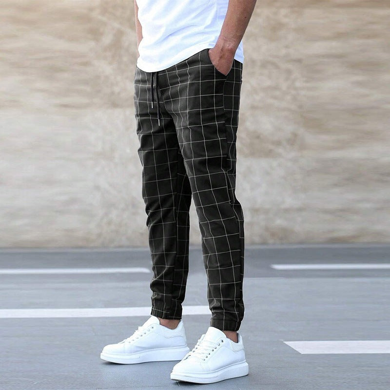 Pascal | Pantalon Jogger Motif Carreaux