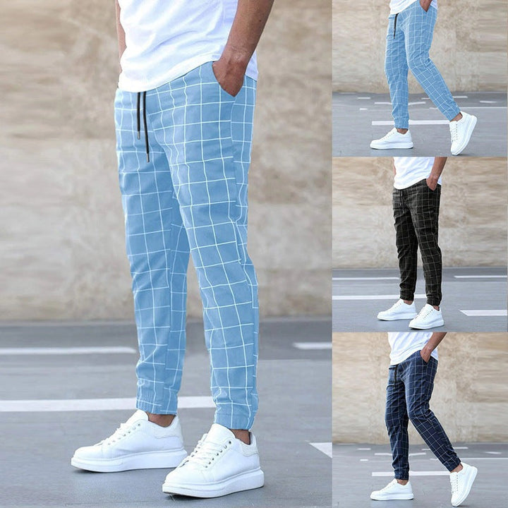 Pascal | Pantalon Jogger Motif Carreaux
