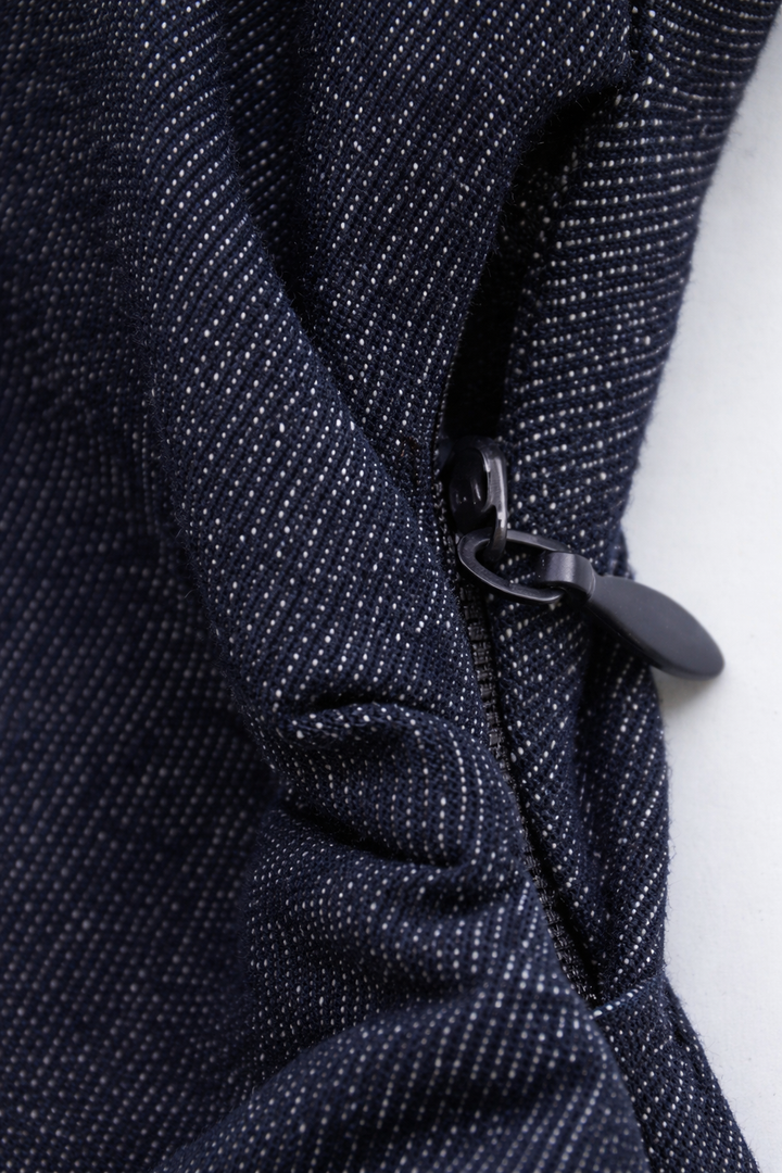 Denim | Robe midi à boutons