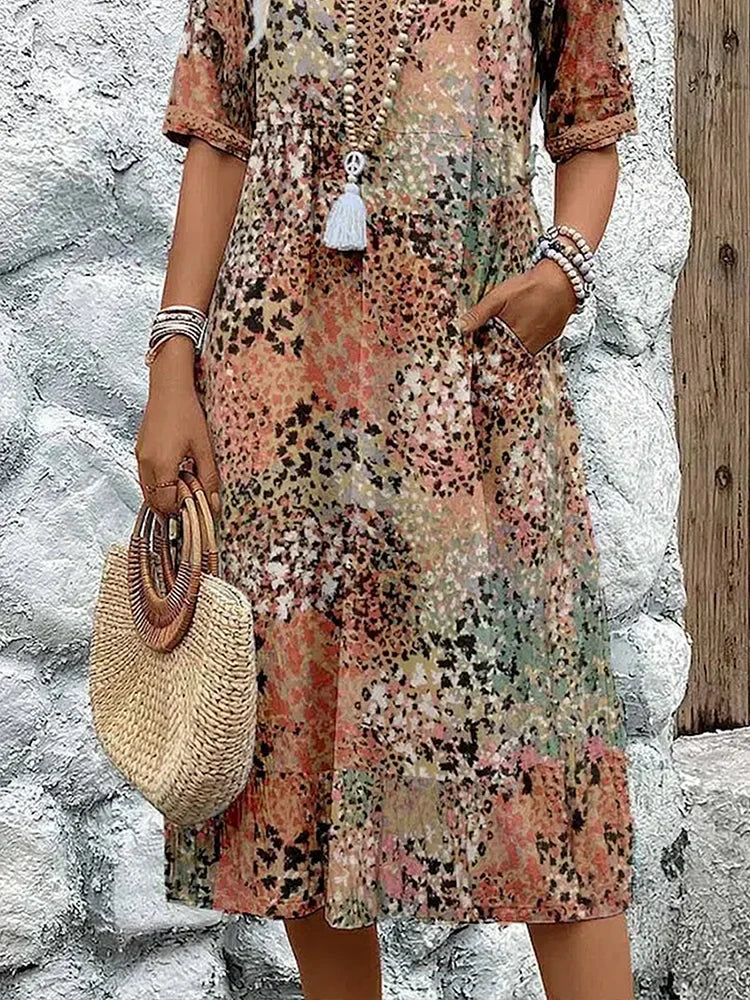 Lina | Robe légère à décolleté en V