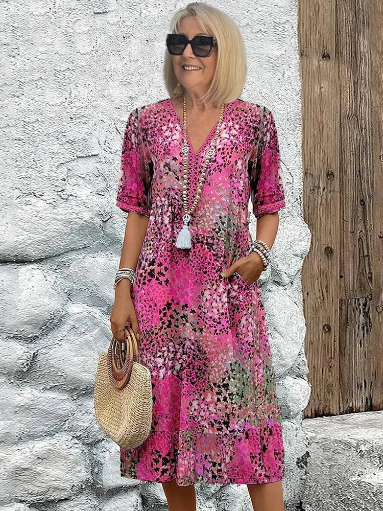 Lina | Robe légère à décolleté en V