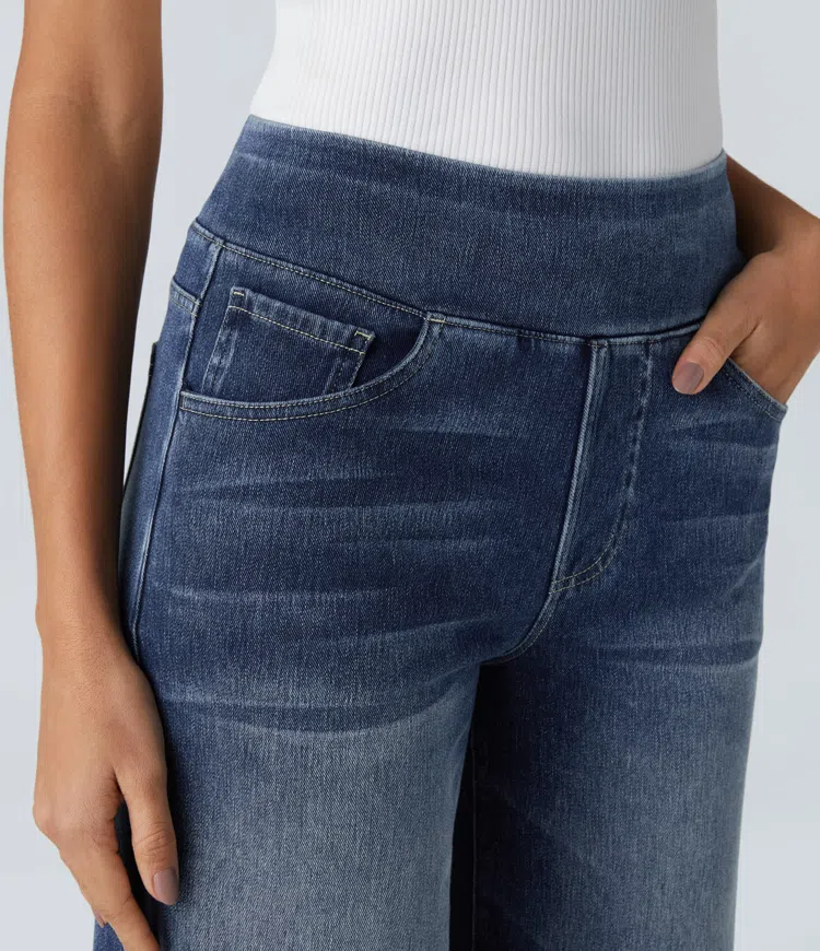 Camille | Jean Taille Haute Confortable