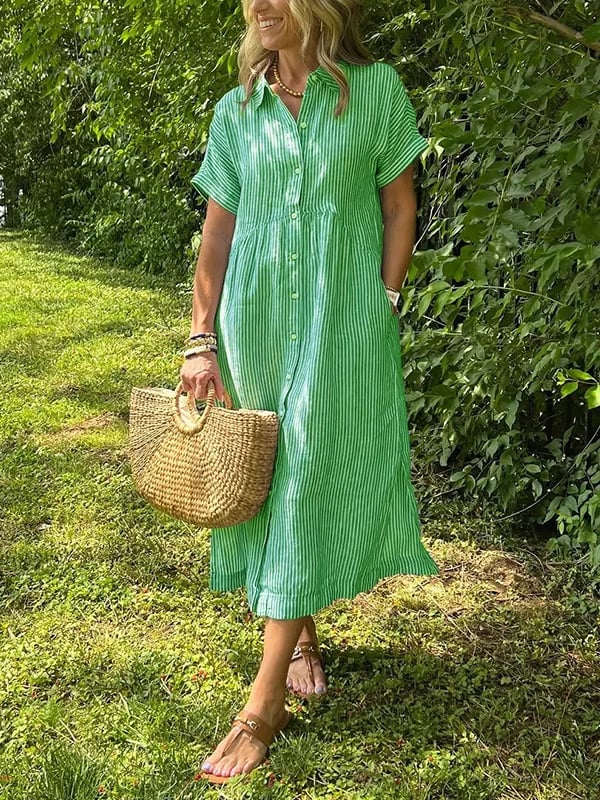 Angela | Rochie elegantă tip cămașă