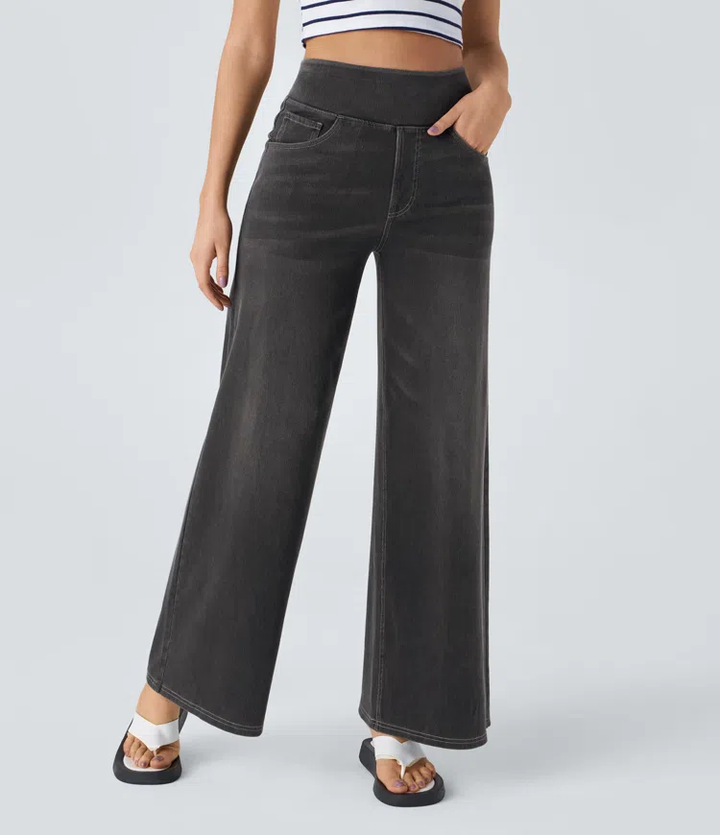 Camille | Jean Taille Haute Confortable