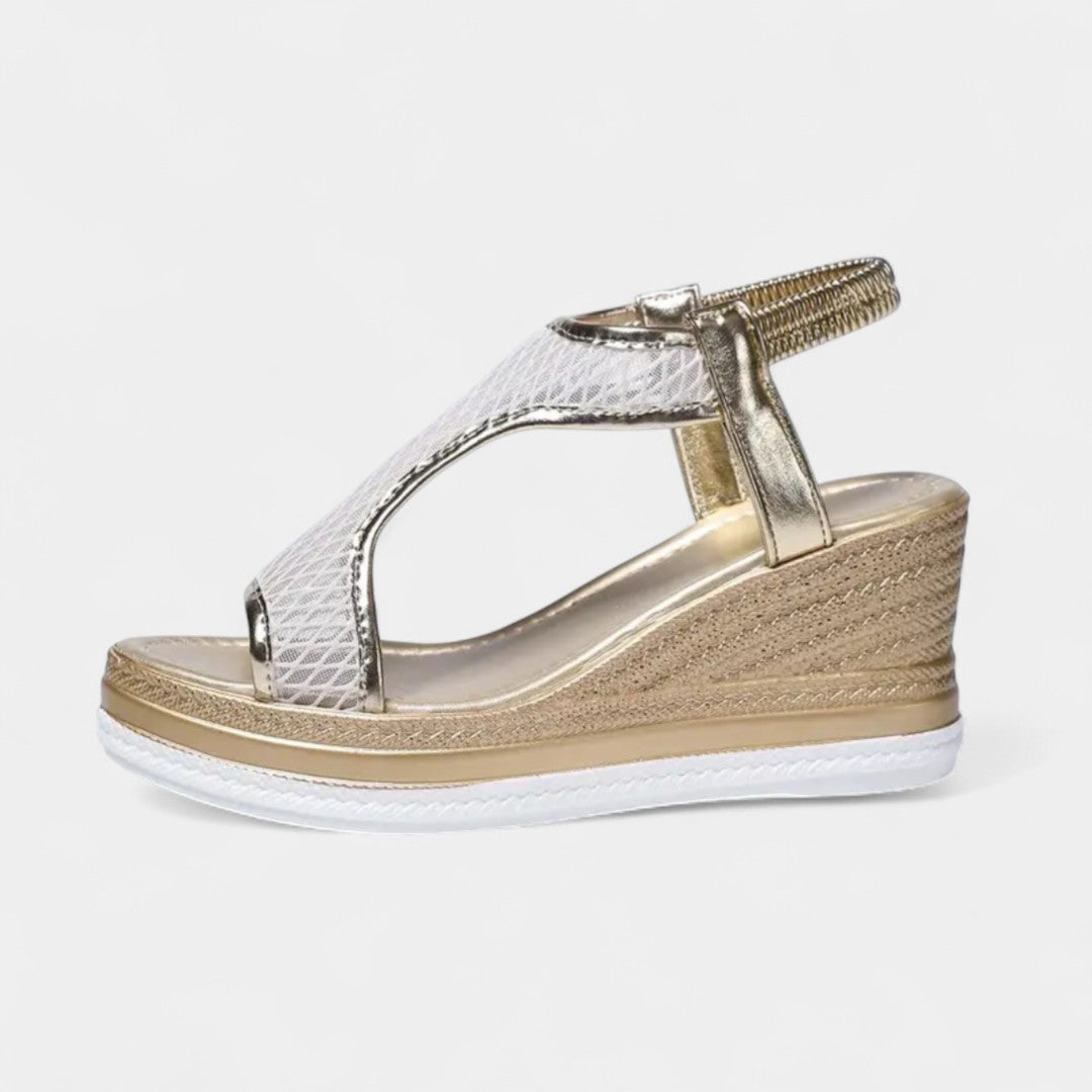Electra – Sandale Ortopedice Elegante cu Platformă pentru Femei
