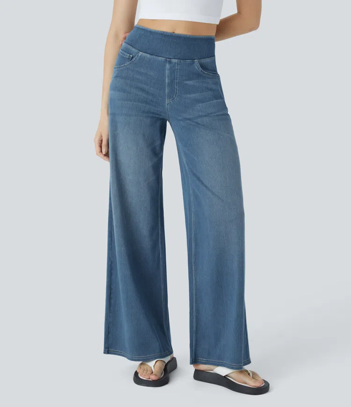 Camille | Jean Taille Haute Confortable
