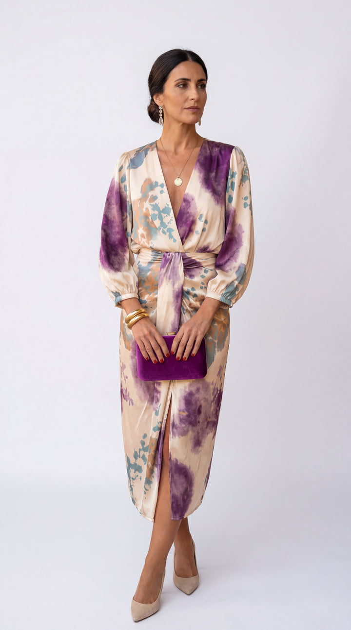 Valeria | V-Neck Robe