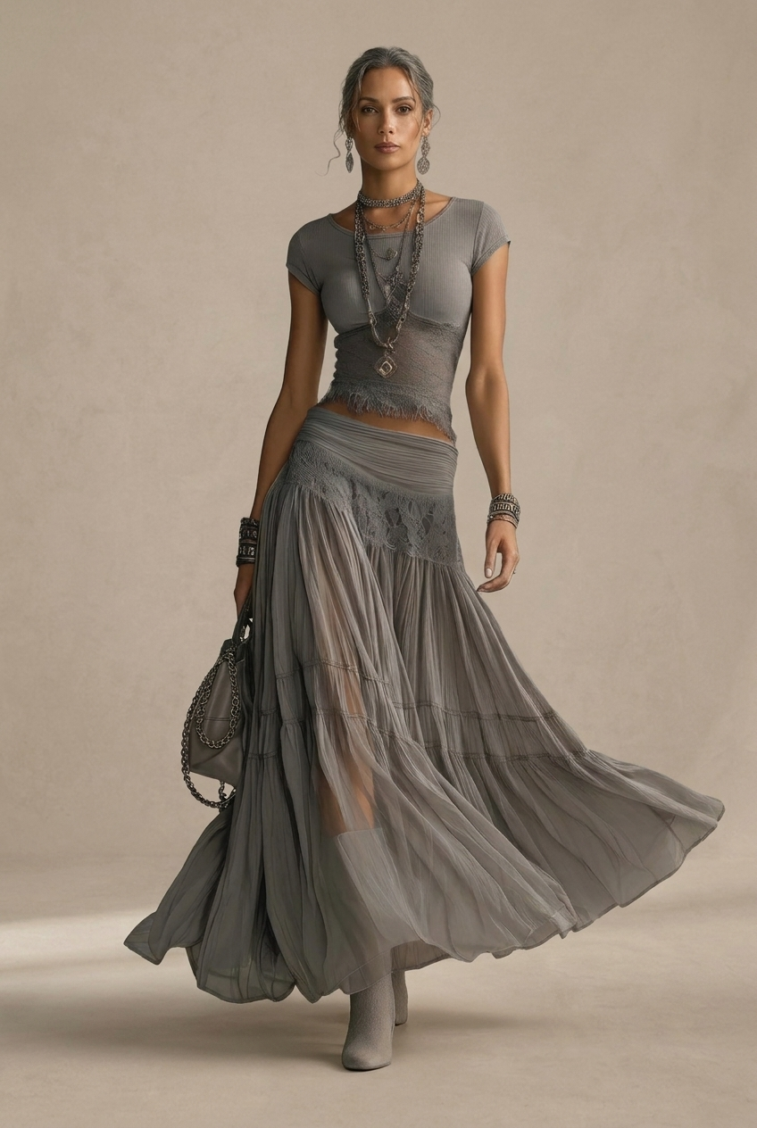 Elena | Ensemble Maxi Jupe et Haut