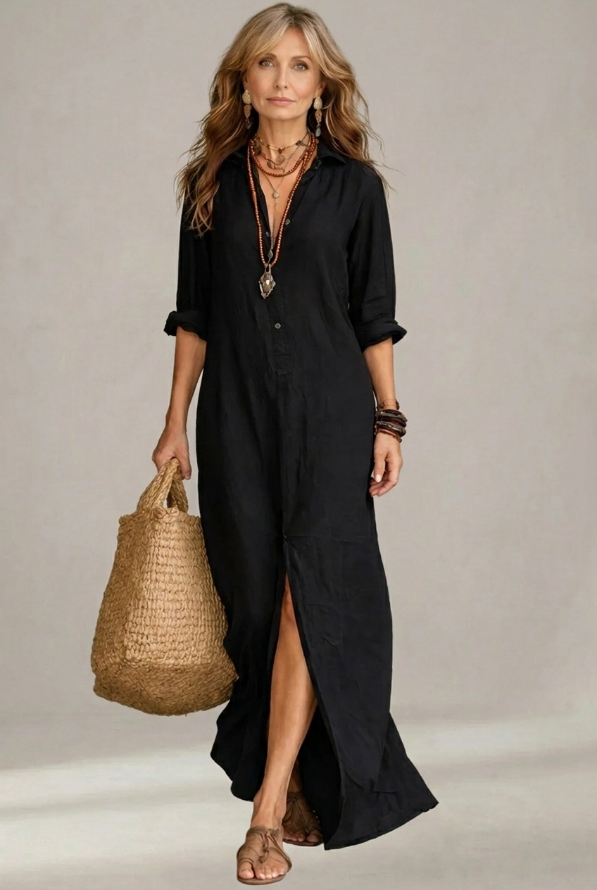 Estela | Élégante robe maxi d'été