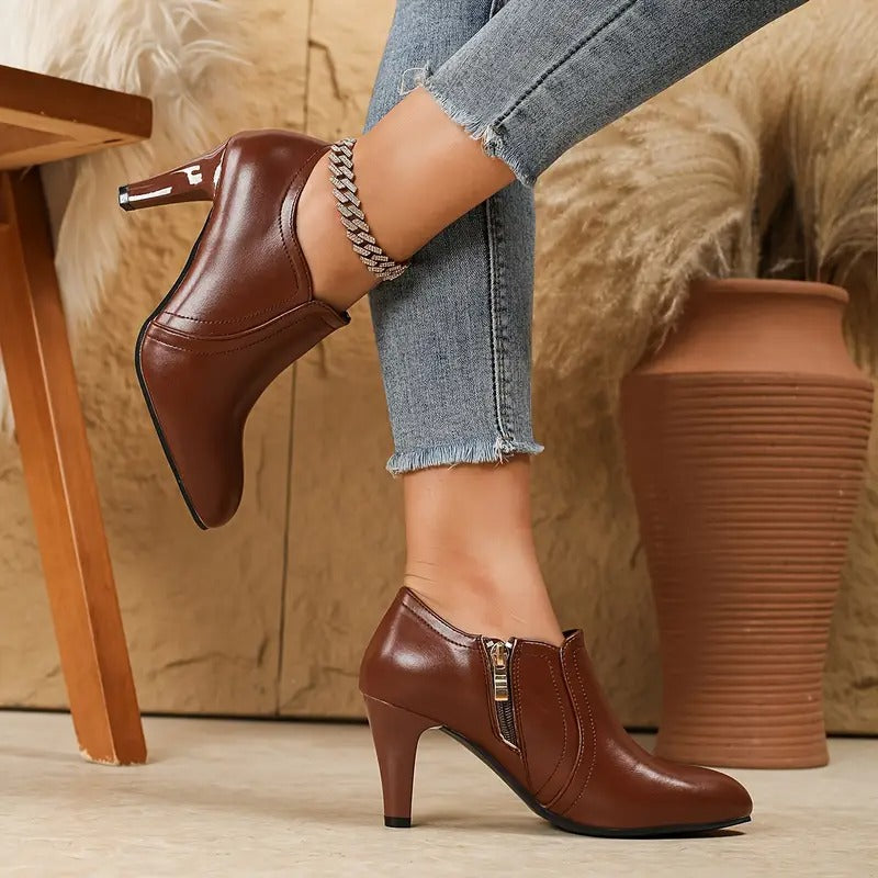 Zoraida - Bottines Orthopédiques en Cuir⏐Édition Premium
