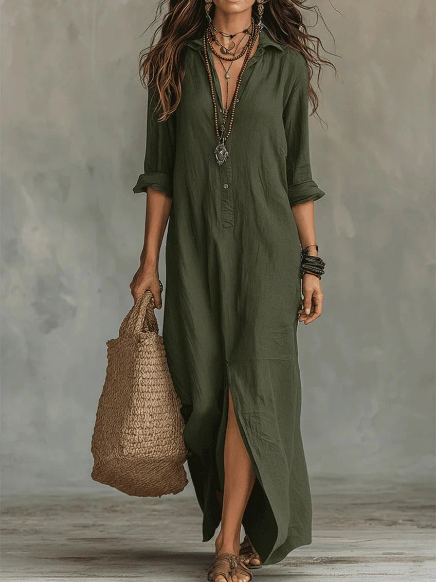 Estela | Élégante robe maxi d'été