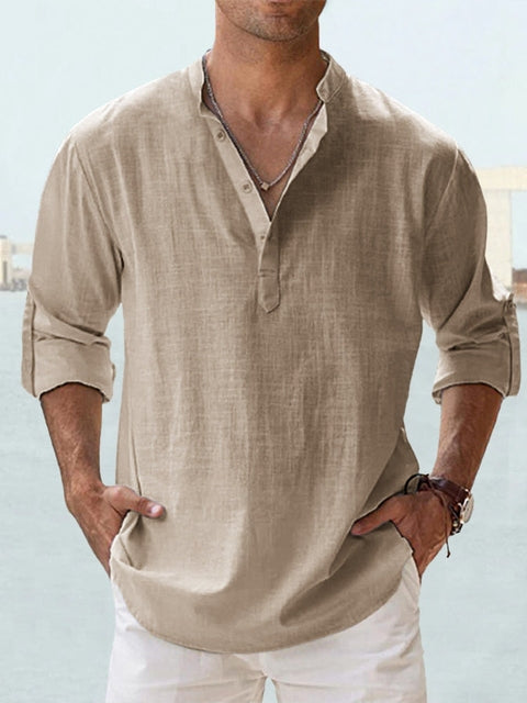 Hugo - Chemise en lin respirant