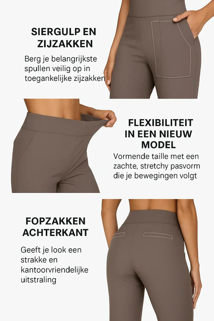 Marie | Pantalon en Jersey Doux et Élégant
