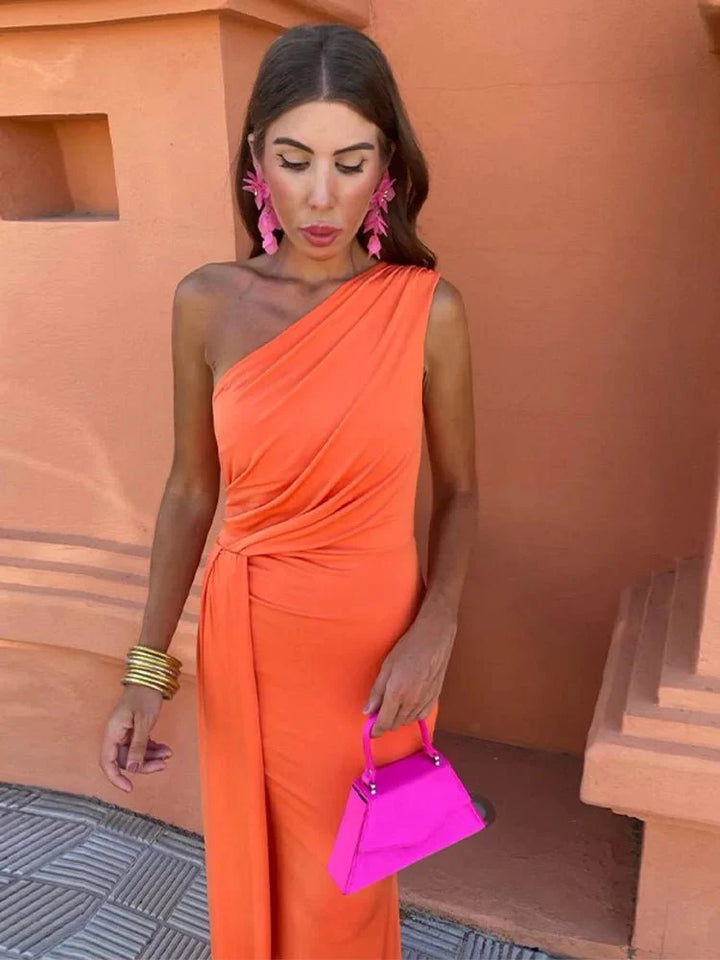 Lia | Robe élégante à nœud