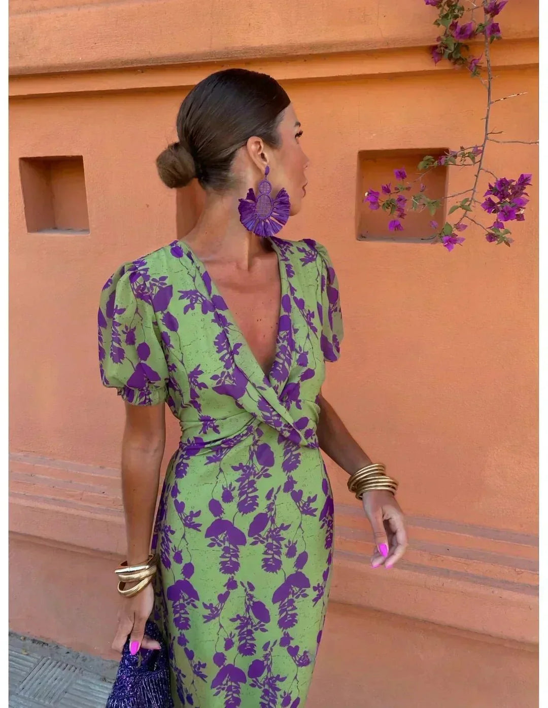 Melys | Robe imprimée élégante