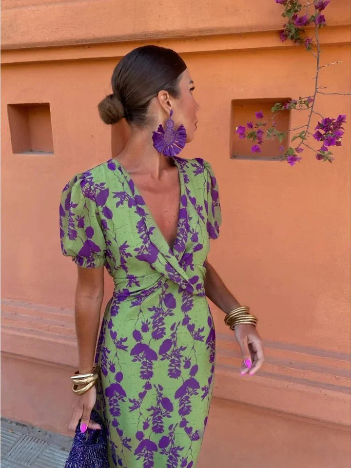 Melys | Robe imprimée élégante