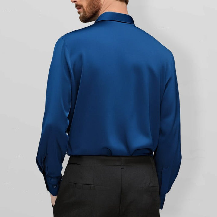 Mitchel | Chemise stretch anti-rides pour hommes