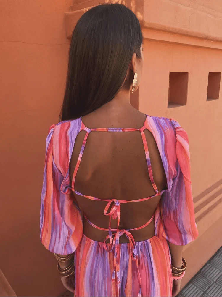 Paloma | Robe élégante avec découpes