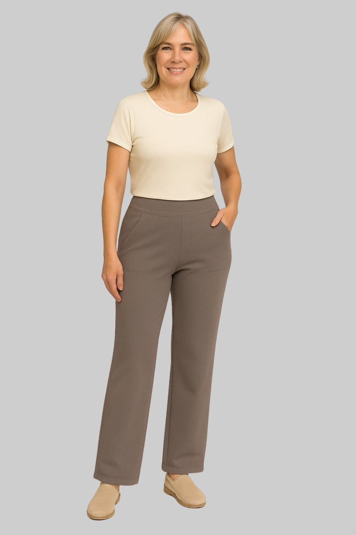 Marie | Pantalon en Jersey Doux et Élégant